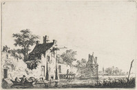 KG 04537
<br/>
Het vertrek van twee vissers
<br/>
<em>Waterloo, Anthonie, (1609-1690)</em>